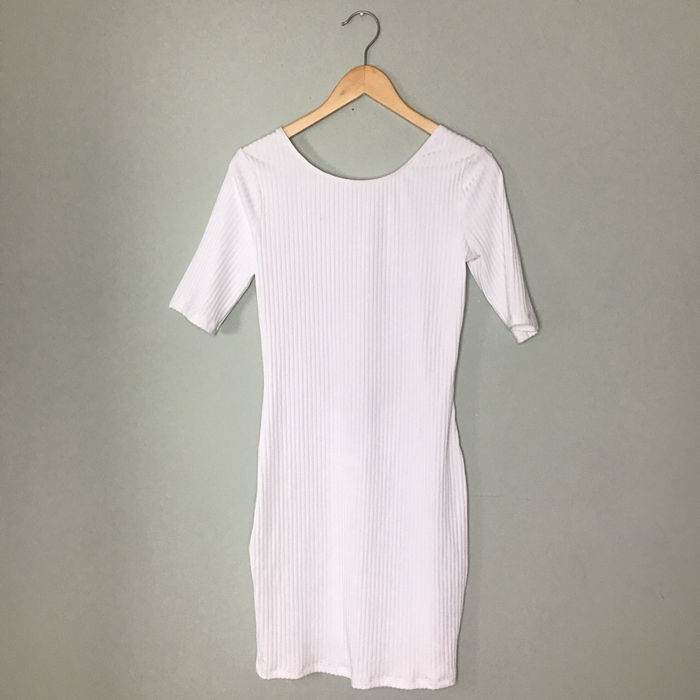 Glace Rib Quinn Mini Dress from AA